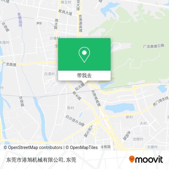 东莞市港旭机械有限公司地图