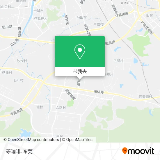 等咖啡地图