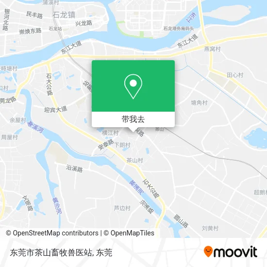 东莞市茶山畜牧兽医站地图