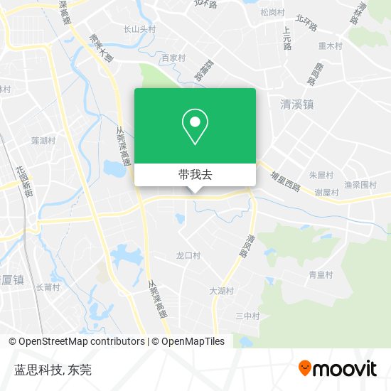 蓝思科技地图