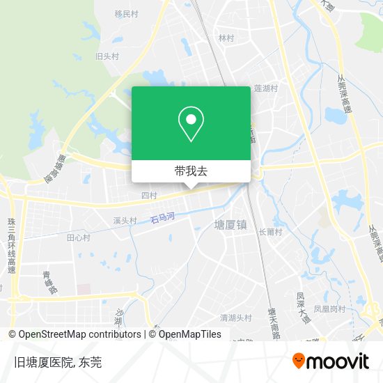 旧塘厦医院地图