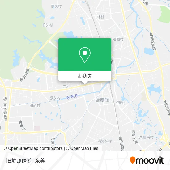 旧塘厦医院地图