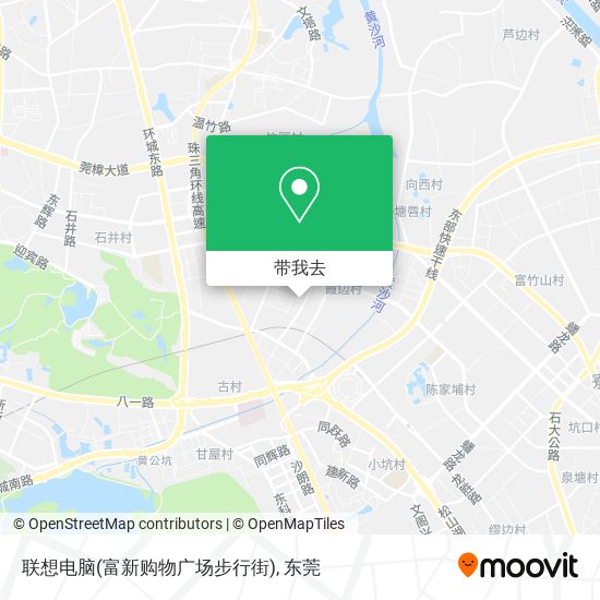 联想电脑(富新购物广场步行街)地图