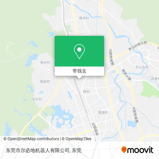 东莞市尔必地机器人有限公司地图