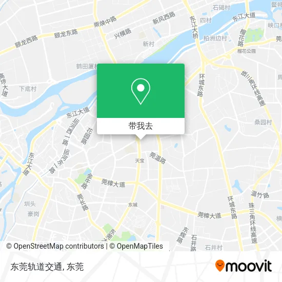 东莞轨道交通地图