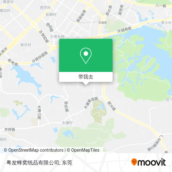 粤发蜂窝纸品有限公司地图
