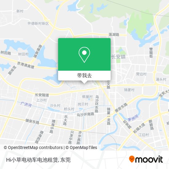 Hi小草电动车电池租赁地图