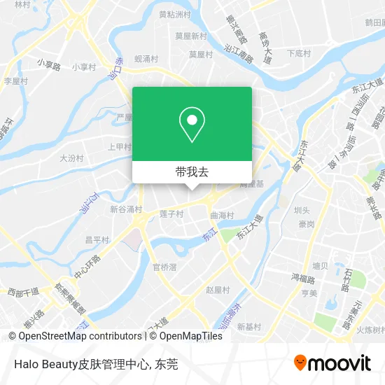 Halo Beauty皮肤管理中心地图
