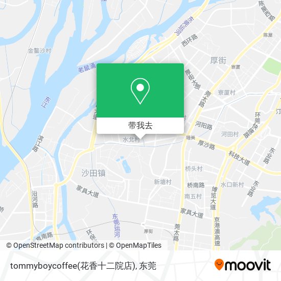 tommyboycoffee(花香十二院店)地图