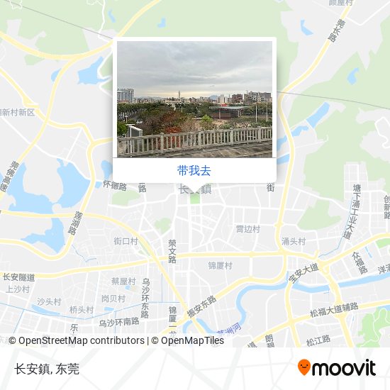 长安鎮地图