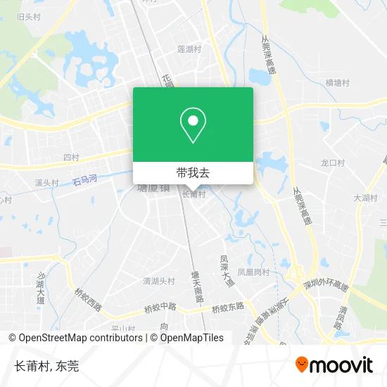 长莆村地图
