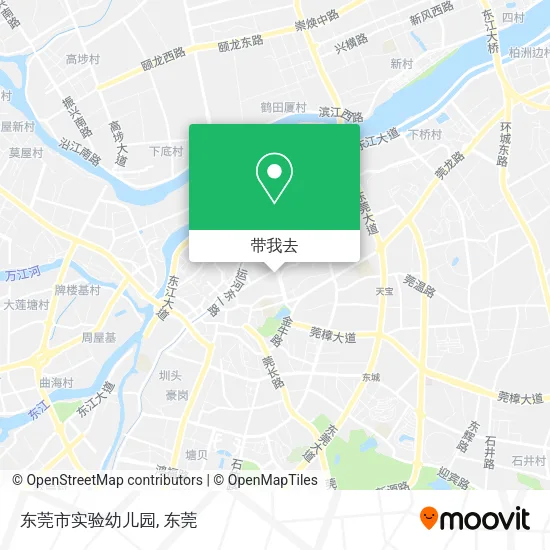 东莞市实验幼儿园地图