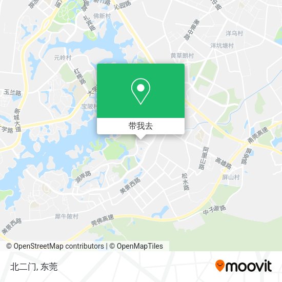 北二门地图