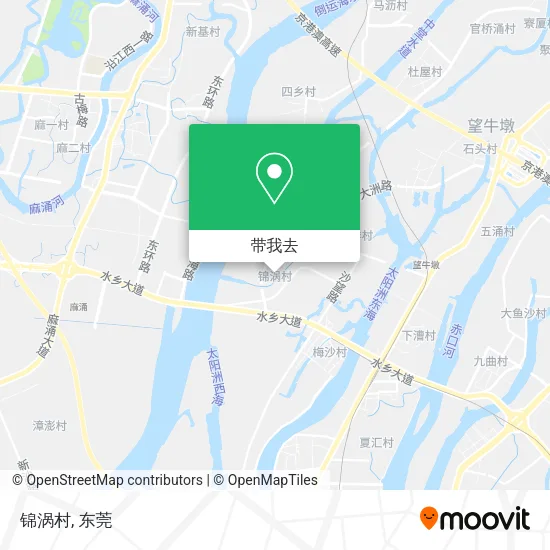 锦涡村地图