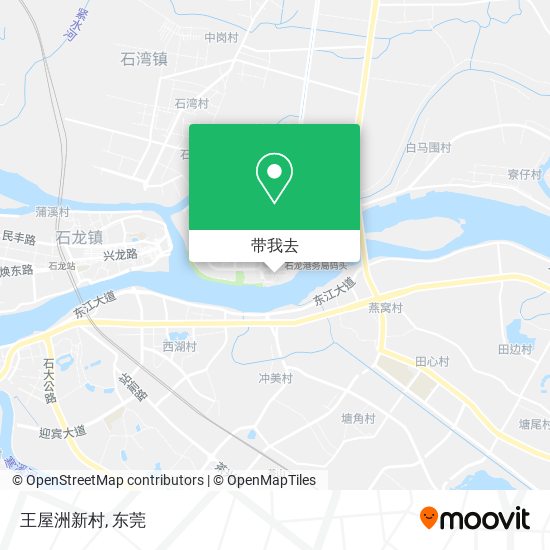 王屋洲新村地图