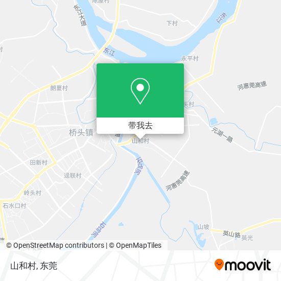 山和村地图