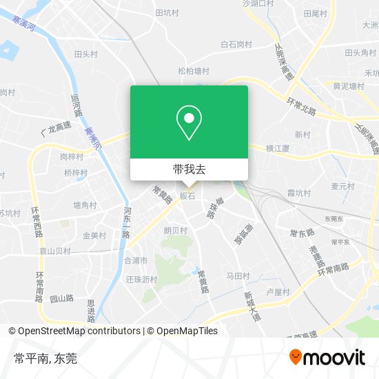 常平南地图