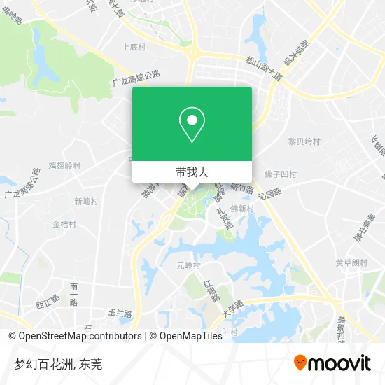 梦幻百花洲地图