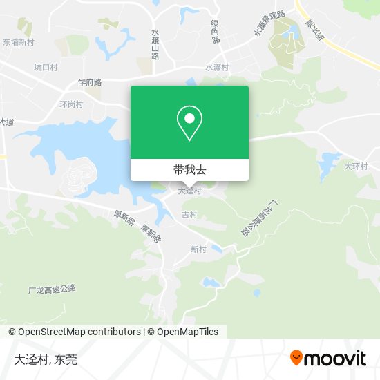 大迳村地图