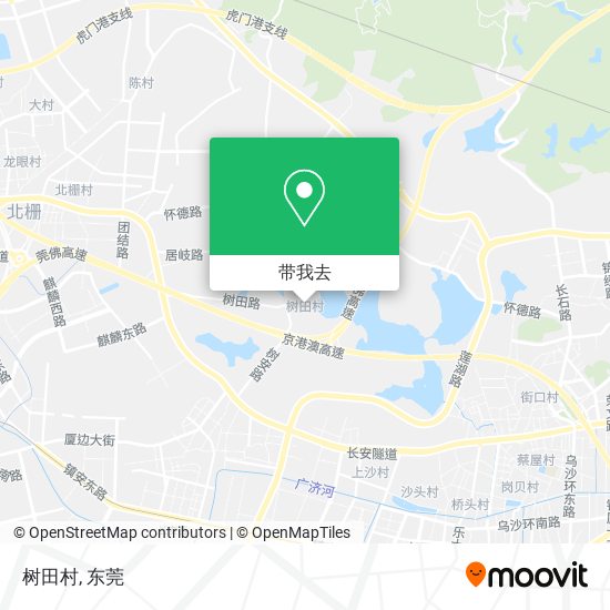 树田村地图