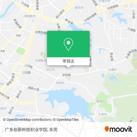 广东创新科技职业学院地图