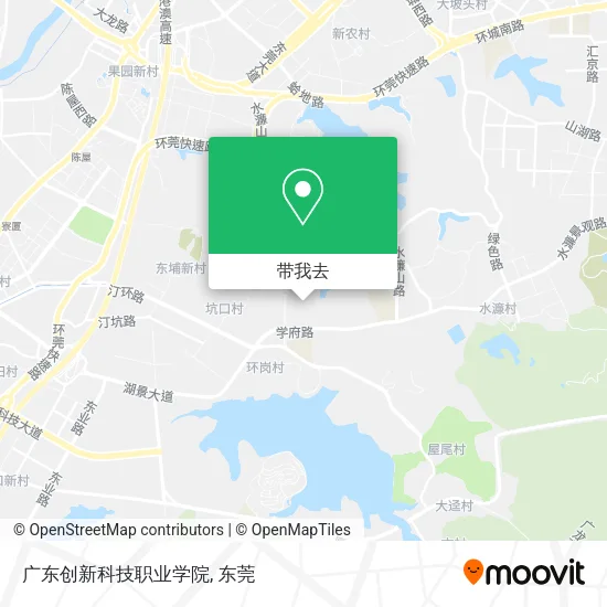 广东创新科技职业学院地图
