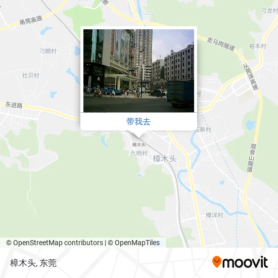 樟木头地图