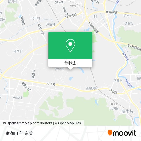 康湖山庄地图