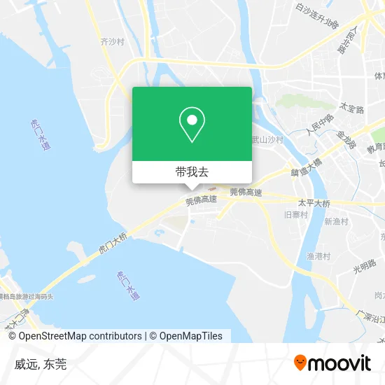 威远地图