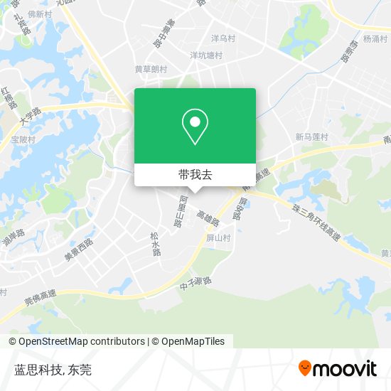 蓝思科技地图