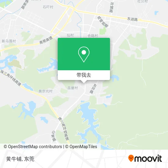 黄牛铺地图