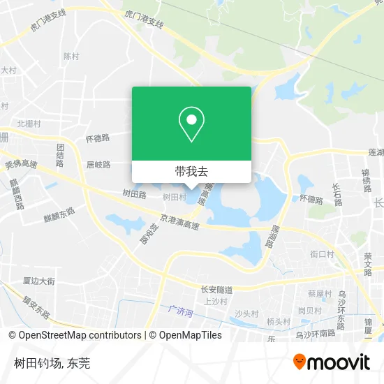 树田钓场地图