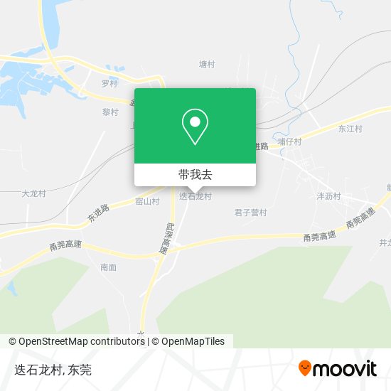 迭石龙村地图