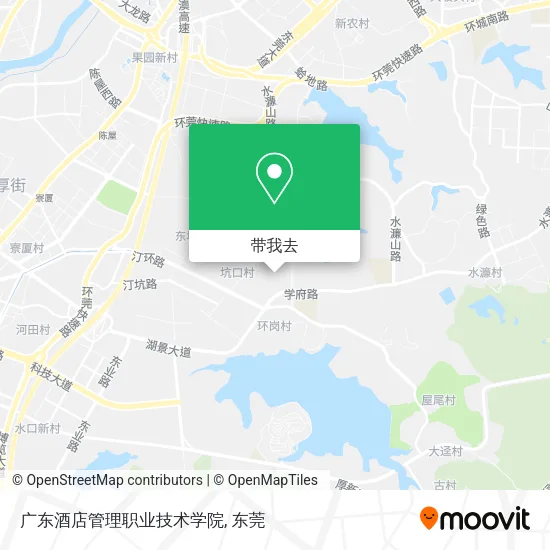 广东酒店管理职业技术学院地图
