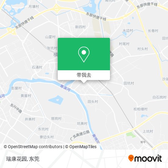 瑞康花园地图