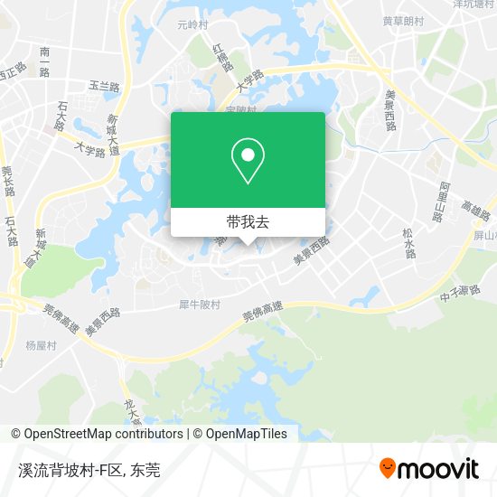 溪流背坡村-F区地图