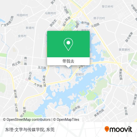 东理-文学与传媒学院地图