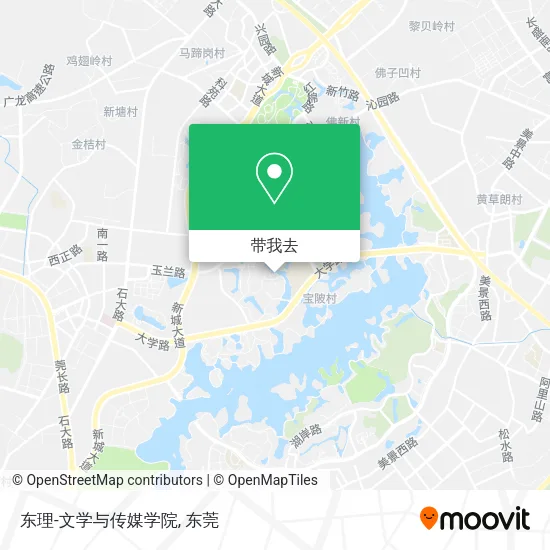 东理-文学与传媒学院地图