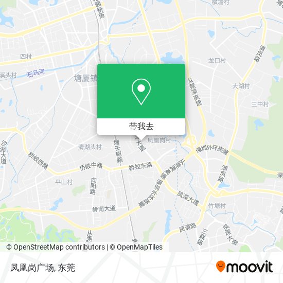 凤凰岗广场地图