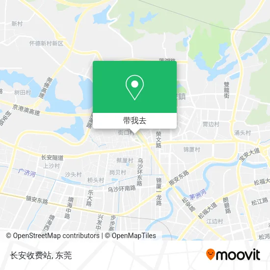 长安收费站地图