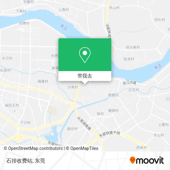 石排收费站地图