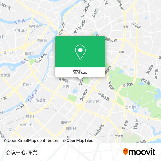 会议中心地图