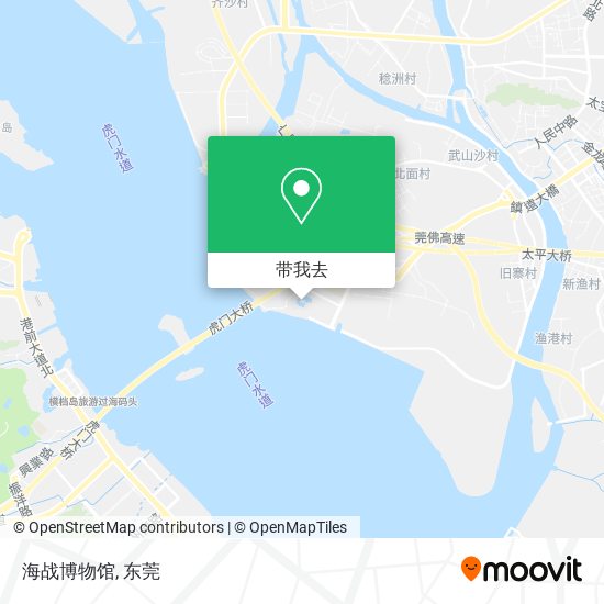 海战博物馆地图