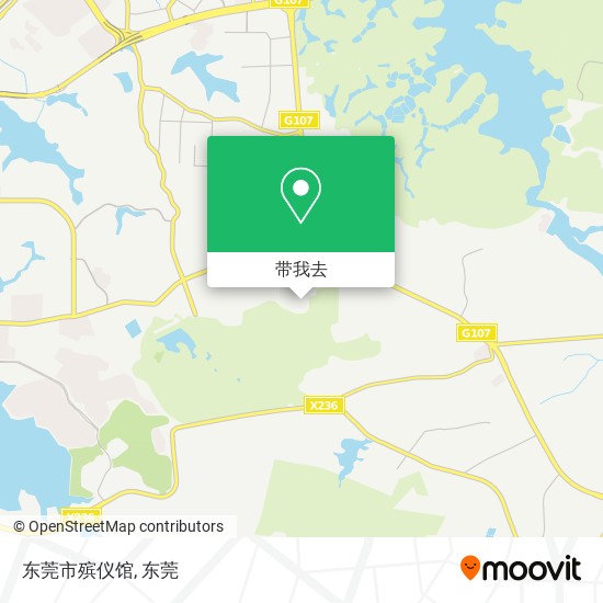 东莞市殡仪馆地图