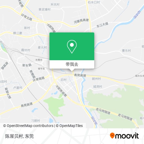 陈屋贝村地图