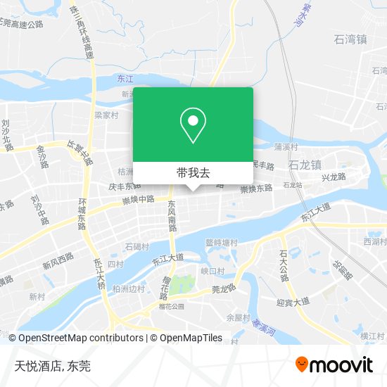 天悦酒店地图