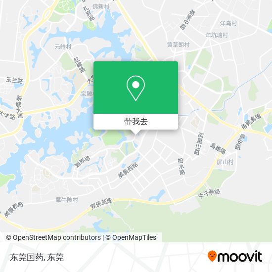 东莞国药地图
