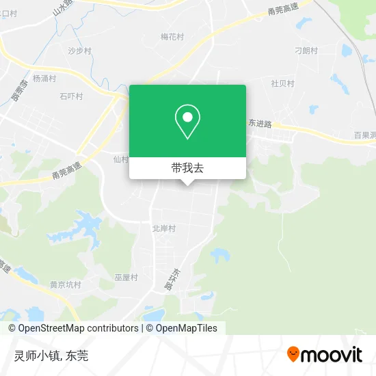 灵师小镇地图
