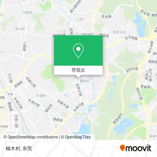 楠木村地图