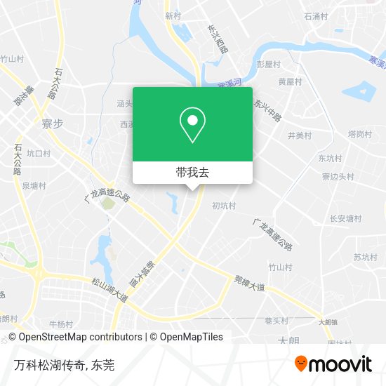 万科松湖传奇地图